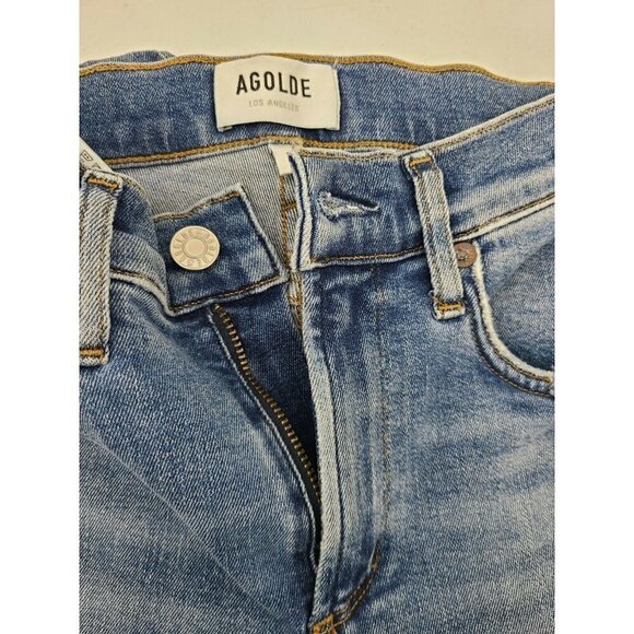 NWOT Agolde Sophie Mid Rise Ankle Jeans Womens 25 - Picture 5 of 8